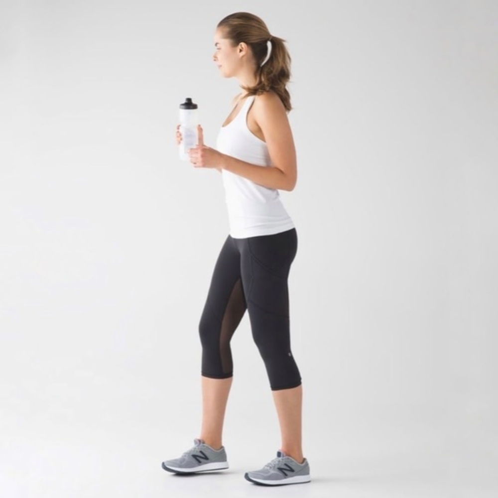 Lululemon Outrun 17" Crop‎ Black